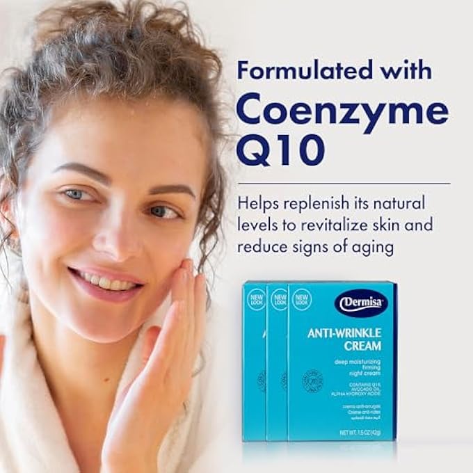 DERMISA ANTI-WRINKLE CRE W/Q10 SIZE: 1.5 OZ - Image 3